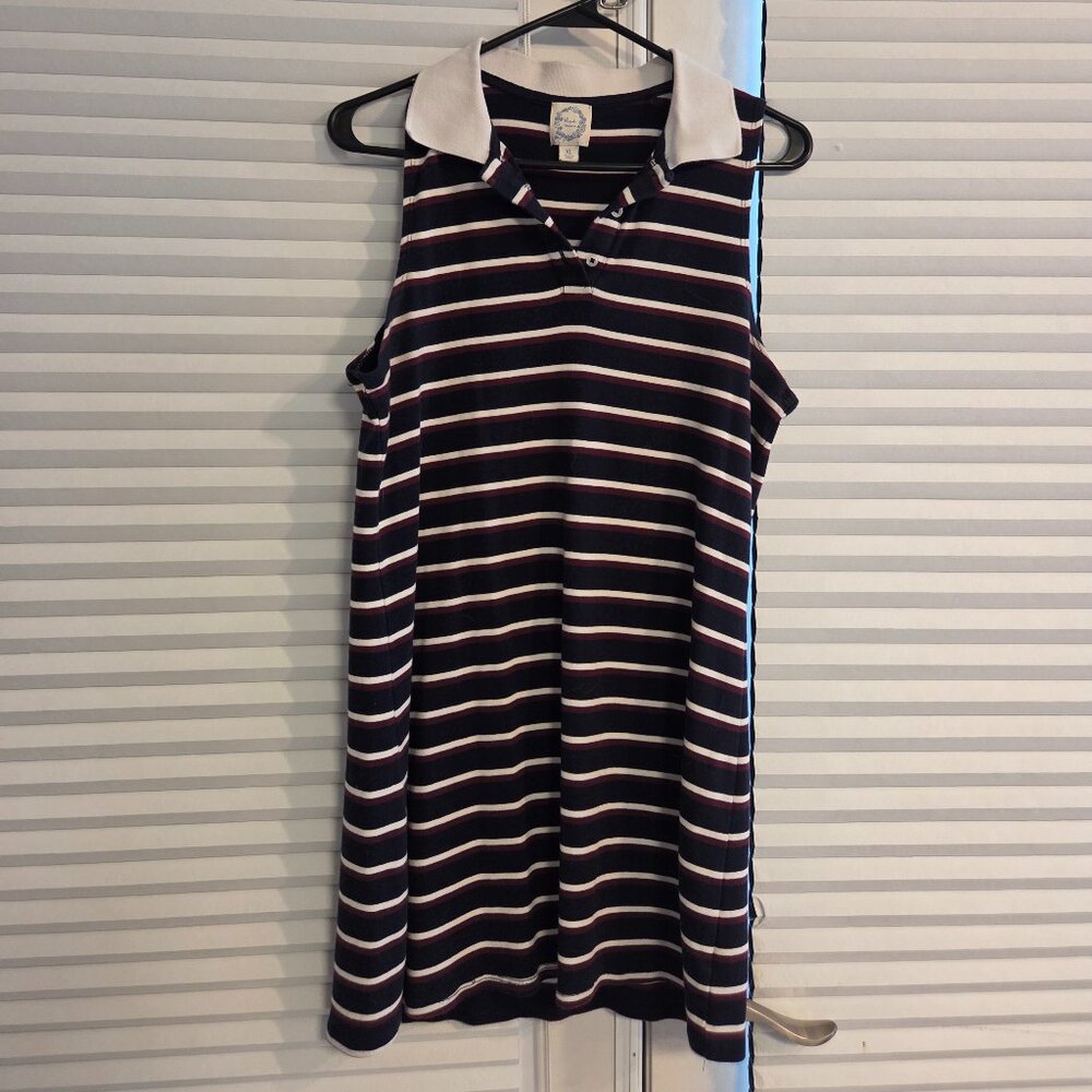 XL Polo Style Collared Dress by Blue Rain
